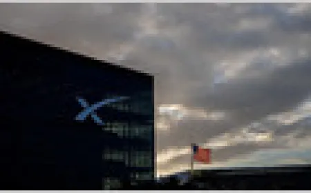 A SpaceX Falcon 9 rocket sits on the launchpad at Cape Canaveral.