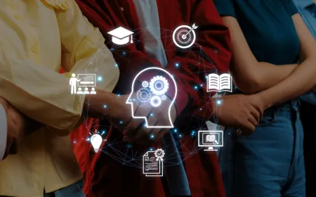 Students attend a university funded course designed to teach modern professional skills.