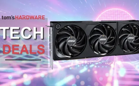 The Nvidia RTX 5070 graphics card rests on a white retail box.
