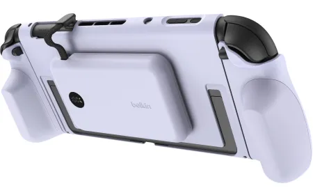 The Belkin Gaming Charging Grip for Nintendo Switch 2 includes modular handles and a 10,000 mAh battery.