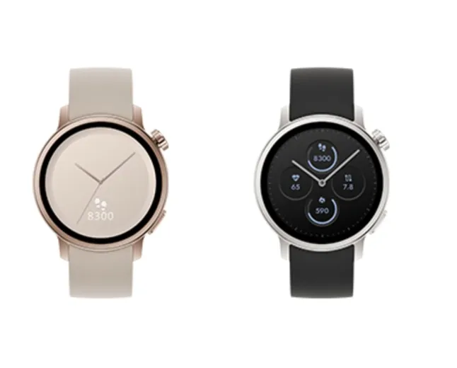 The Sharp debut smartwatch features an OLED display alongside a lightweight smart ring.