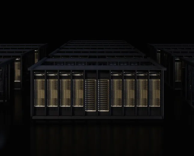 The chart compares NVIDIA GB300 NVL72 and Hopper performance metrics for agentic AI workloads.