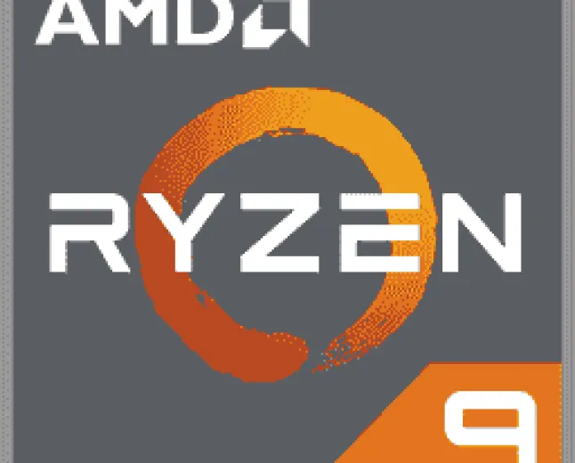 AMD Ryzen 9 9950X3D2 processor die showing dual chiplets with integrated 3D V-Cache and sixteen cores.