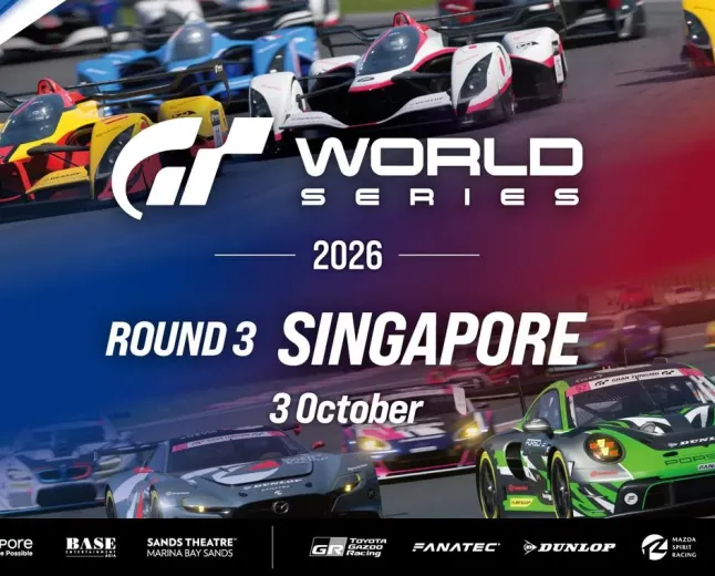 Gran Turismo World Series round three at Marina Bay Sands during the Singapore Grand Prix season