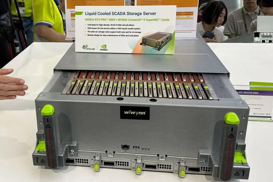 Nvidia SCADA Server: 2.9PB GPU-Accelerated Storage & PCIe 6.0 ...