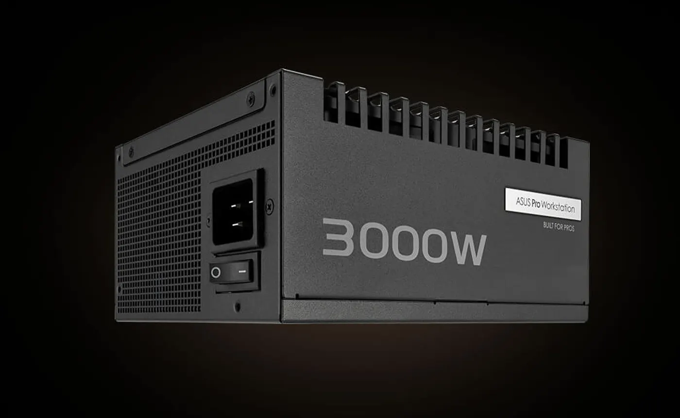 ASUS Launches Pro WS Platinum Power Supplies With Up To 3000W Capacity, Supporting 4x RTX 5090/RTX PRO 6000 GPUs