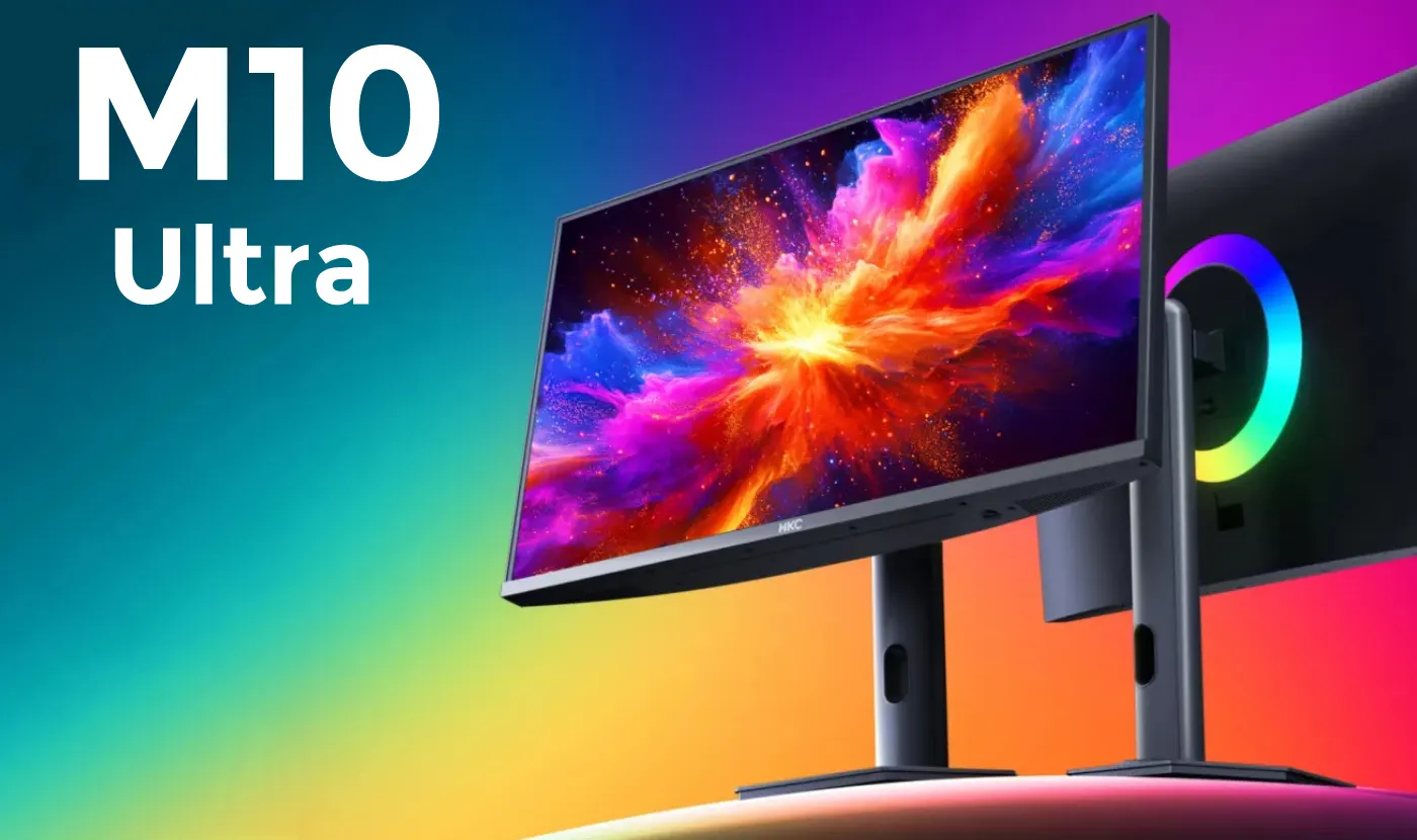 HKC M10 Ultra: RGB Mini LED Monitor Redefines 4K Gaming Displays