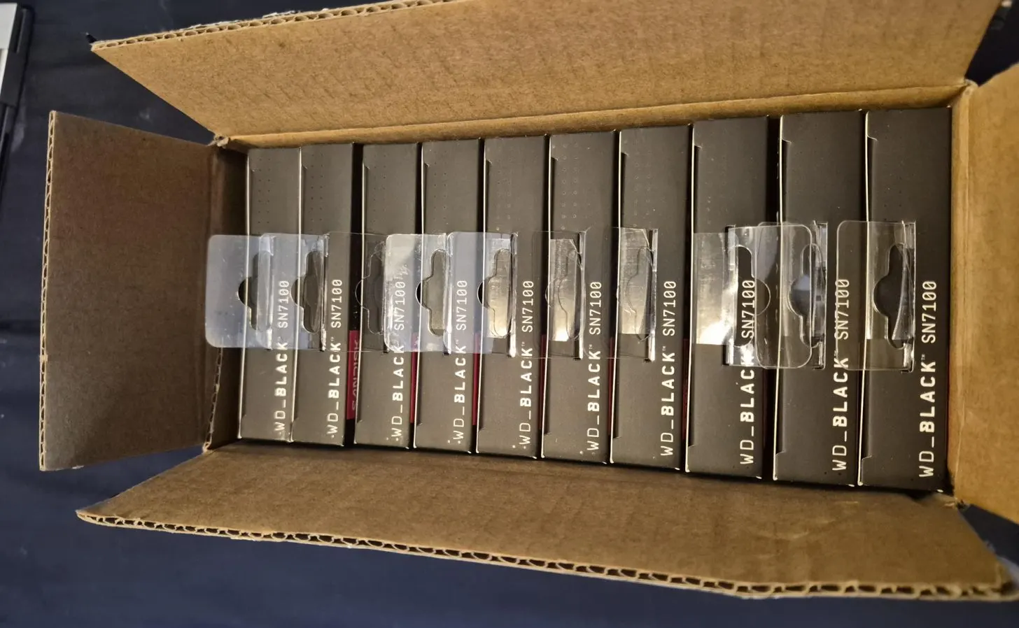 Fulfillment Anomaly Delivers Ten NVMe Drives Instead of One