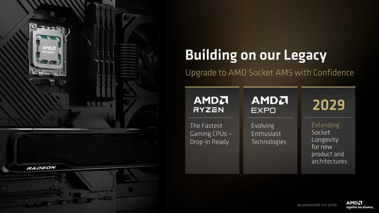 AMD Extends AM5 Longevity Through 2029, Giving It The AM4 Treatment With New Ryzen CPU Releases