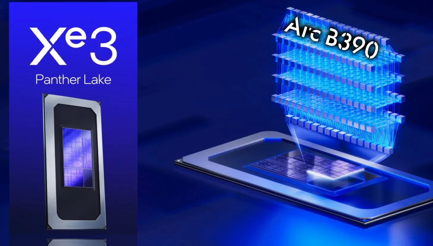 Intel Arc B390 “Xe3” iGPU Matches RTX 3050 Ti Laptop GPU In New Benchmark Leak
