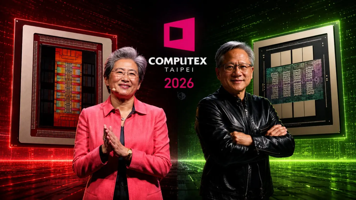 NVIDIA’s Jensen Huang & AMD’s Lisa Su Touch Down in Taipei as Computex Showdown Looms, Showcasing Next-Gen Technologies