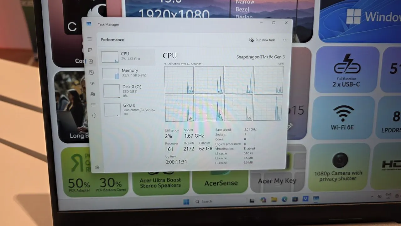 Qualcomm Snapdragon C Platform Enters Budget Laptop Market With Active Cooling