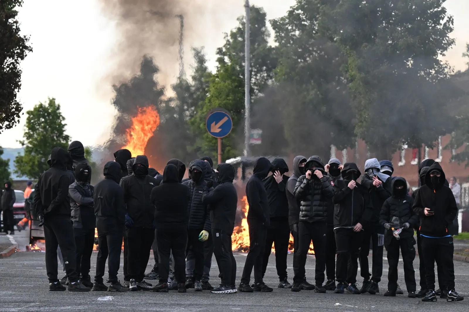 How Digital Networks Orchestrated the Belfast Riots in 2024