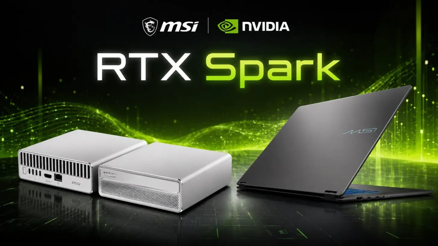 MSI Deploys NVIDIA RTX Spark Architecture in New Mini PC and Laptop