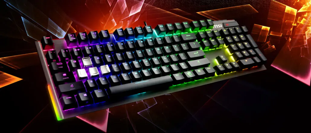 MSI Launches the VIGOR GK80 and GK70 Gaming Keyboards Feature Overclocking From Keyboard