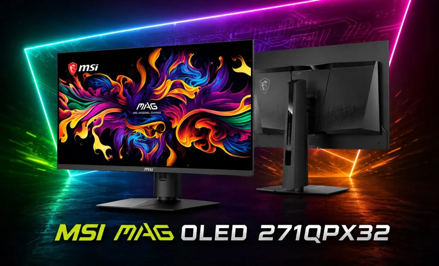 Samsung’s 5-Layer QD-OLED Lands First In MSI’s MAG 271QPX32, Bringing 40% Better Blacks And 320Hz At 1440p To Gamers