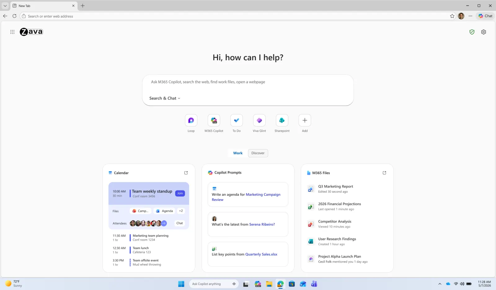 New in Edge for Business: AI for work, safe from day one