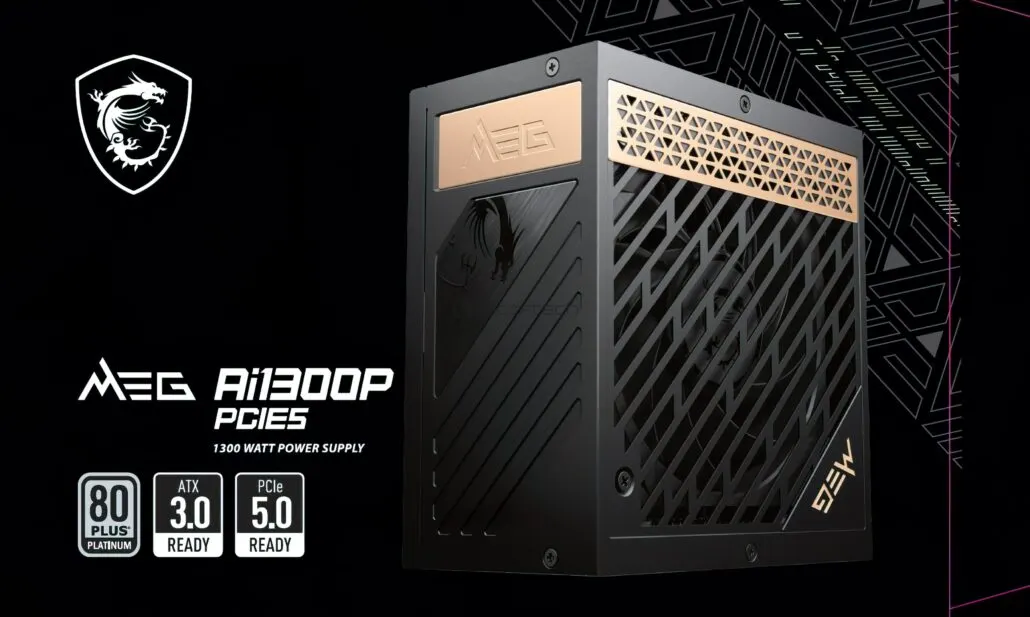 MSI MEG Power Supplies Target ATX 3.0 With Enhanced Transient Load Support